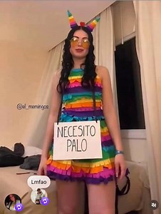 Do you need to be blindfolded before you hit this? #costume #piñata | George Perez