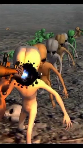 Moon from 😯 alien attack