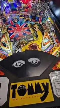 Data East TOMMY Pinball Machine restored by TNT Amusements