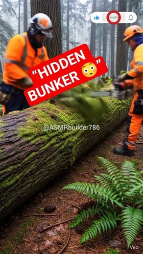 Hidden Bunker Inside a Tree 🌲 You Won’t Believe What’s Inside