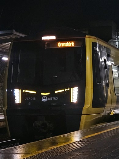 Merseyrail class 777 018 #merseytravel #merseymetro #merseyrail #class777