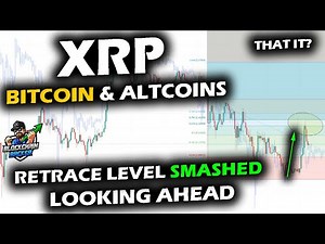 XRP Price Chart Hits the Retrace, Bitcoin, Ethereum & Altcoins Hope for Their Chance, Looking Ahead