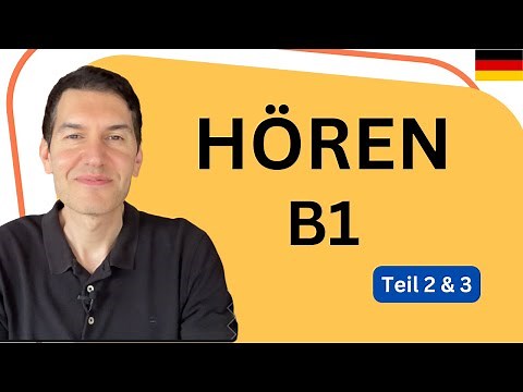 Hörverstehen B1 | TELC Hören | Tipps und Beispiele