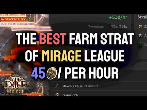 [POE] I Found THE BEST Farm of This League! (Horned Scarab of Awakening, Delirium, Vault Rush. 3.28)