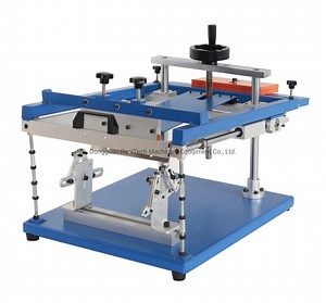 [Hot Item] Manual Single-Color Single-Station Curved Screen Printing Machine