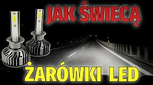 TEST ŻARÓWEK H1 LED 6000K FIAT BRAVO (jak świecą światła mijania i drogowe LED?)