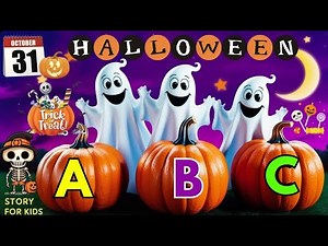 Halloween Alphabet | Learn The Alphabets | ABC Song For Kids | Halloween Alphabet Song for Kids!