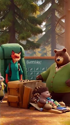 ​Forest School: Sleepy Rabbit & Hilarious Classroom Moments! 🤣🐻🦊 #bearlivesdq