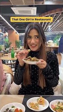 That One Girl In Restaurant 😂 | SAMREEN ALI VLOGS