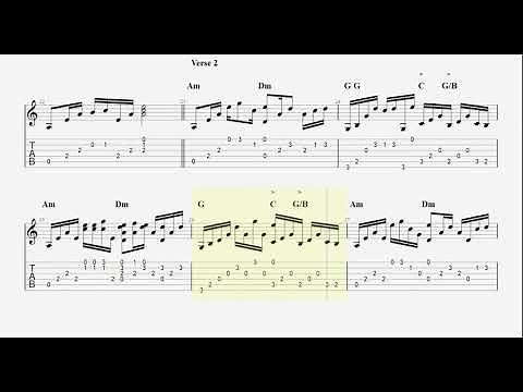 Don't Cry - Guns N' Roses - Fingerstyle Guitar TAB