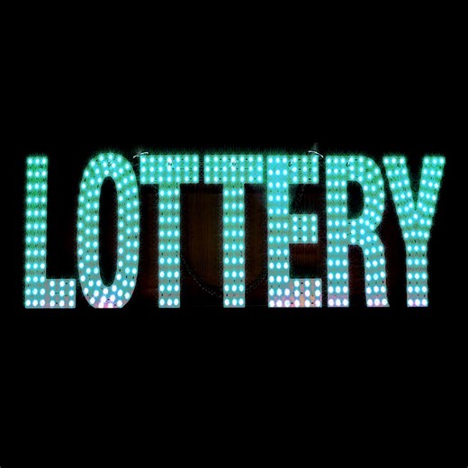 LOTTERY Green LED Sign for Business | 7x32" Large Ultra-bright Storefront Light | High Visibility Lotto Signage | Chain Included - Etsy