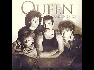 QUEEN - RADIO GA GA (OFFICIAL LYRICS)