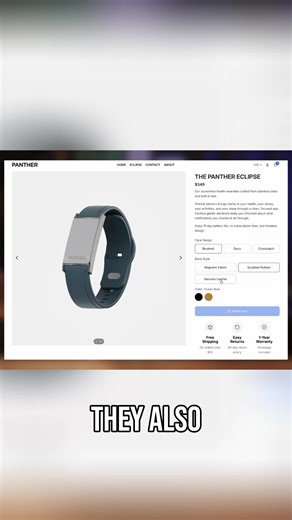 Panther Eclipse watch review! Band options, size, water resistance—this watch has it all! #PantherEclipse #WatchReview #TechReview #Panther #LuxuryWatch