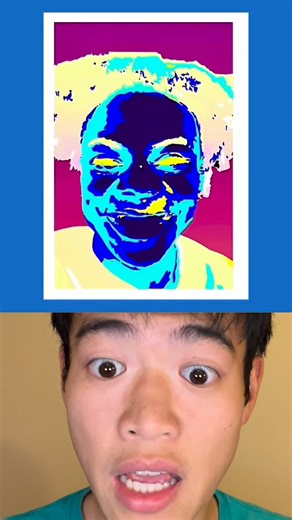 Scary Man Optical Illusion! 😱 #scary #illusion | Henry Di