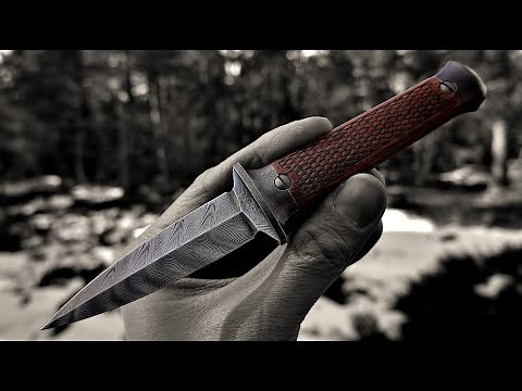 BÖKER KNIVES - P08 DAMASCUS DAGGER - FULL REVIEW