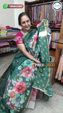 Pure Cotton Kota Digital prints by Anitha Reddy \\ Trends block prints \\