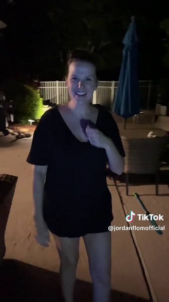 Surprised my wife with some new lights for our patio! #husband #wife #patio #jacuzzi #diy #dad #mom #goveeoutdoorlights #fathersday #transformation