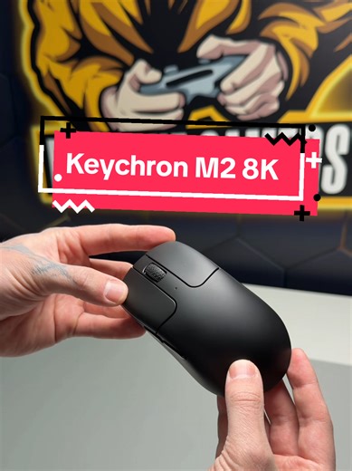 Keychron M2 8K 🖱️ Ultra-light 55g ergonomic right-hand design. PixArt 3950 sensor with 8000Hz polling, instant, precise tracking. 2.4GHz / Bluetooth 5.3. 600mAh battery up to 140 hours. Huano 80M switches, crisp, durable. Customize via Keychron Launcher web app, no install. 5 onboard profiles. External DPI/polling buttons. #fyp #unboxing #unboxingvideo #peripherals #mice