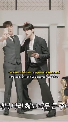 "Pareces padre e hijo" 🤣 kshow : Hong SeokCheon's Jewelry Box Season ... | hong seokcheon jewelbox