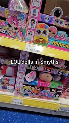 LOL OMG dolls in Smyths #lolsurprise #lolomgdolls #dolls #doll #fyp