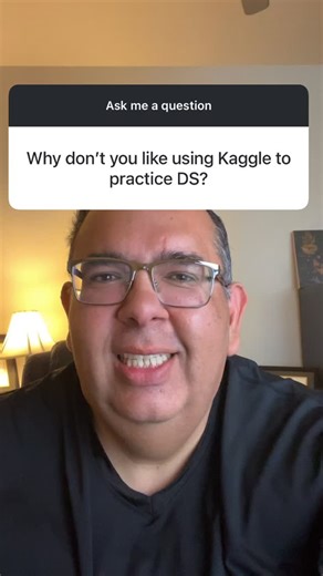 Data Science With Dennis | AI & Career Coach for Data Leaders on Instagram: "Kaggle is bad for your real world data science skills"