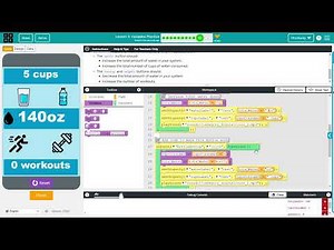 Code.org Computer Science Principles Unit 4: Lesson 3 - Part 2 - Variables Practice