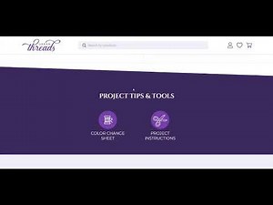 How to Find Project Instructions for Your Embroidery Designs