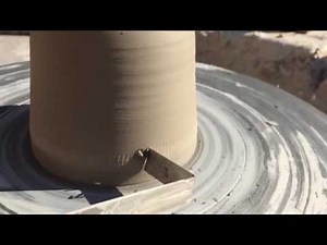 Pottery Chattering Technique slow motion