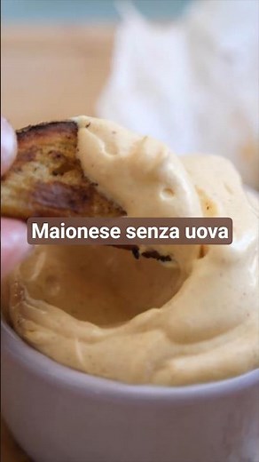 Maionese senza uova pronta in 60 secondi 🥄 | Vegana, sicura e fatta in casa