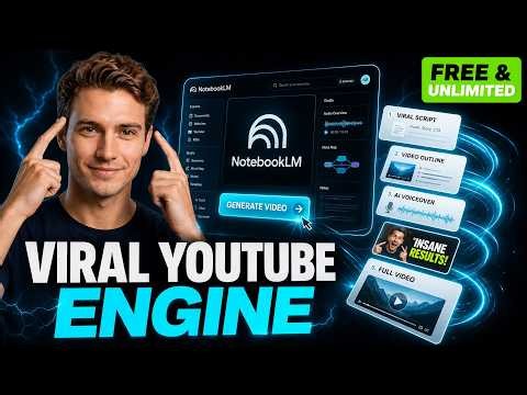 Turn NotebookLM into VIRAL YouTube Engine (FREE & Unlimited)