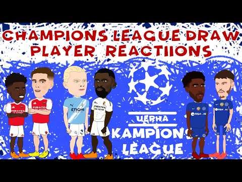 Clubs react to their champions league quarter finals fixtures.