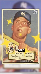 Here's how a Mickey Mantle rookie card started the sports trading card hobby. #mlb #baseballcards #sportscards #collectibles | The Athletic