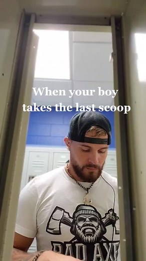 never take the last scoop #fypシ #hilarious #bro #nonono #preworkout #foryoupage #funny #NightDoneRight #kids #dadsoftiktok #foryou #laugh