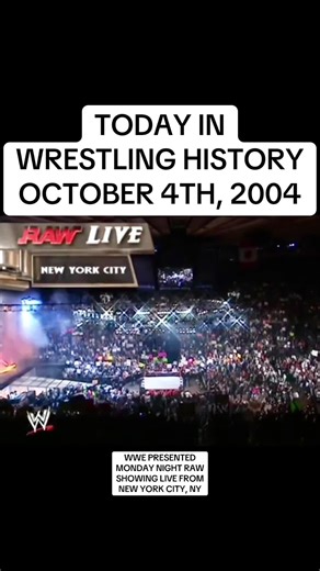Historia de la Lucha Libre: Raw del 4 de octubre de 2004