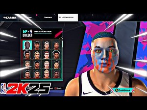 How to get ANY FACE SCAN in NBA 2K25 (NBA2K25 drippy face scan,TAZ FACE scan)