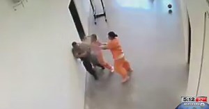 WATCH: Inmates charged after attack on officer