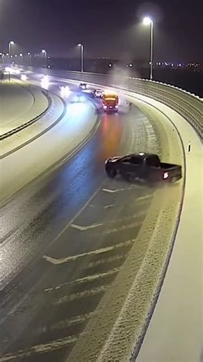 Justin Wilson on Instagram: "Crazy scenes coming out of North Carolina where ice wrecks having on busy highway off-ramp! Look at those cars go! #crash #highway #america #fyp #explore #explorepage #interesting #yikes #boom #bang #uhoh #dingdong #dashcam #dang #insta #reels #shorts #viral #trendingreels #trending #ice #winter #snow #sleet #snowplow #northcarolina"