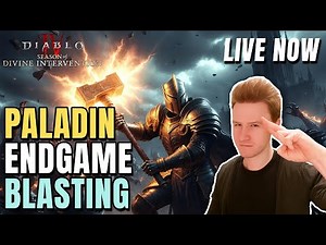 SLAMMING DAY Diablo 4 Paladin Endgame BEST BUILD LIVE