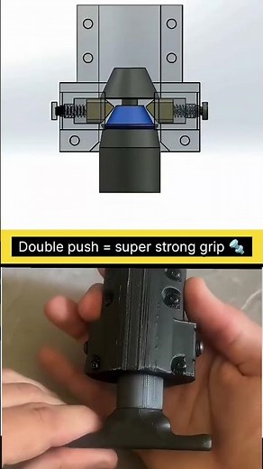 Double Push Lock Mechanism 🔥#shorts
