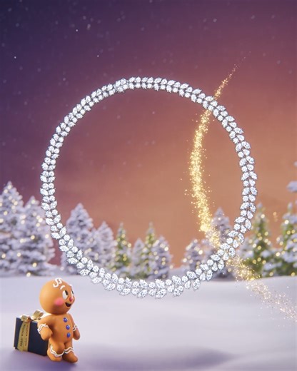 A masterpiece born from a winter’s inspiration, the Winston Cluster Diamond Wreath Necklace recalls the shimmer of snow on a holiday wreath—capturing the spirit of joy, beauty, and light that defines the season. Happy holidays from the House of Harry Winston! #HarryWinston #WinstonWishes | Harry Winston