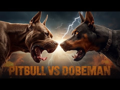 Pitbull VS Doberman who will win: The ULTIMATE fighter