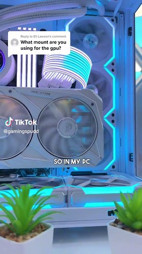 Replying to @Eli Lawson I use the Phanteks Vertical GPU mount in my build #techtok #pctips #pctipsandtricks #pcsetups #gamingsetups #gamingroom #webbrowser #pcshortcut #carterpcs #pcbuilds