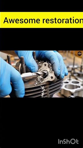 Inside the Indian 741 WW2 Motorcycle Restoration Workshop Pure Mechanical ASMR Revival - #viral