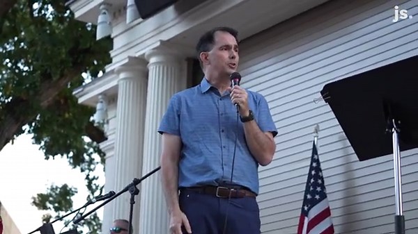Charlie Kirk tribute: Former Wisconsin Gov. Scott Walker delivers remarks at Waukesha vigil