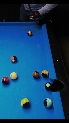 masse cue ball spin for win #shorts