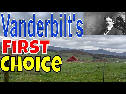 Vanderbilt's First Choice: Burke's Garden Virginia