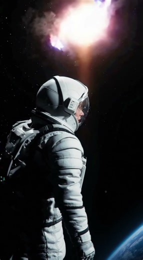 Spaceman Floating in Deep Space 😳🚀