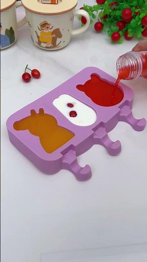 Cool Items! 🥰 Making Ice Cream at Home! #Funnyfamilygames #Shorts