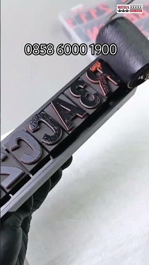 STEMPEL KODE PRODUKSI STEMPEL BONGKAR PASANG KODE ANGKA HURUF CUSTOM KEMASAN KARUNG TINTA PERMANEN