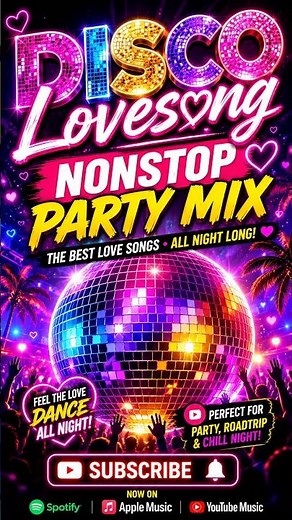 💃 DISCO LOVE SONGS 2026 🔥 Nonstop Party Mix | Tagalog Love Songs #Shorts